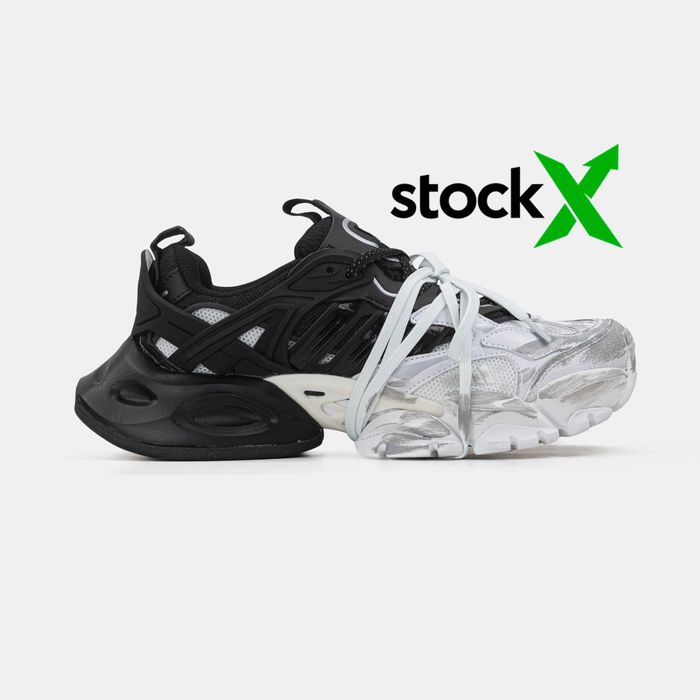 Мужские кроссовки Adidas Vento XLG Deluxe Black White. Размеры 40-45