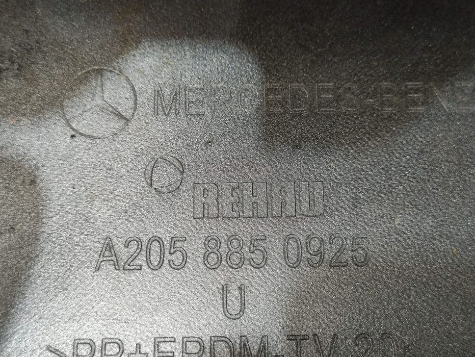 Parachoques Frente Frontal Nu Original Mercedes Benz Classe C W205 Pré-Facelift AMG 2014 a 2018