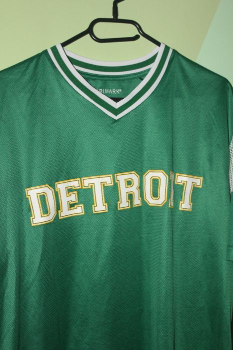 Zielona koszulka detroit