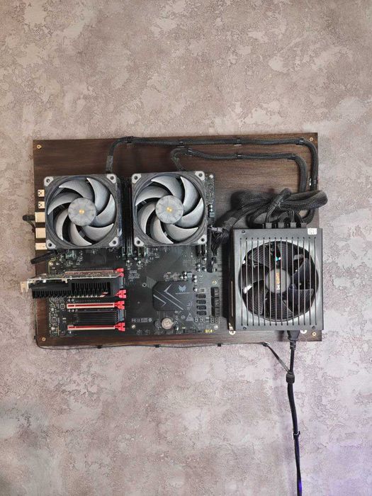 Сервер на 2 процесора, E5-2680v4, 256гб DDR4, 1ТБ, GT1030. БП 750ват