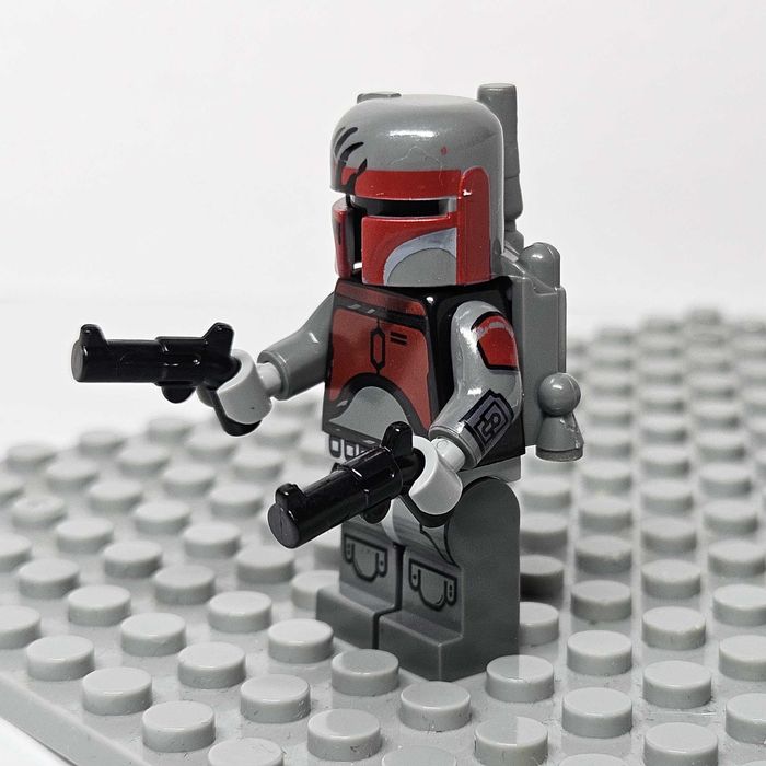 Retro Mandalorian | Star Wars | Kompatybilna z Lego