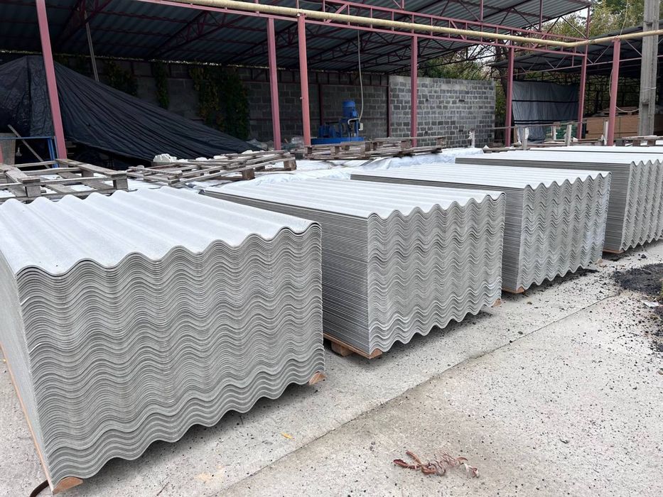 Шифер Листы в/ц ТМ “ECO-DACH” безасбест (Ив-Франковск) 1750*1130