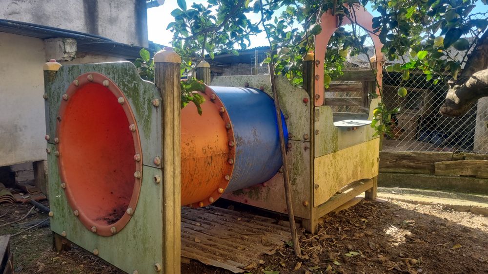 Parque Infantil Jogo Galo Tunel