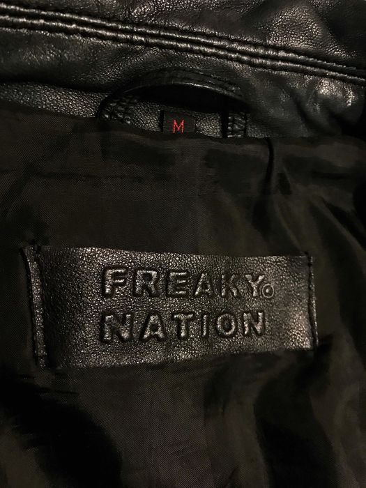 Жіноча шкіряна куртка《Косуха》від FREAKY NATION | Натуральна шкіра