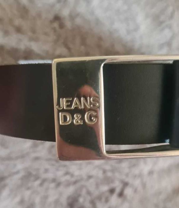 Ремінь ремень пояс DOLCE & GABBANA Італія шкіра оригінал