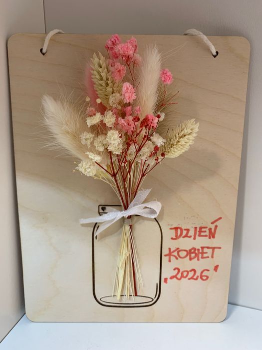 Sprzedam obrazek z bukiecikiem suszonych kwiatow