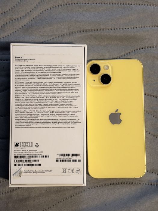 Iphone 14 Yallow 128gb