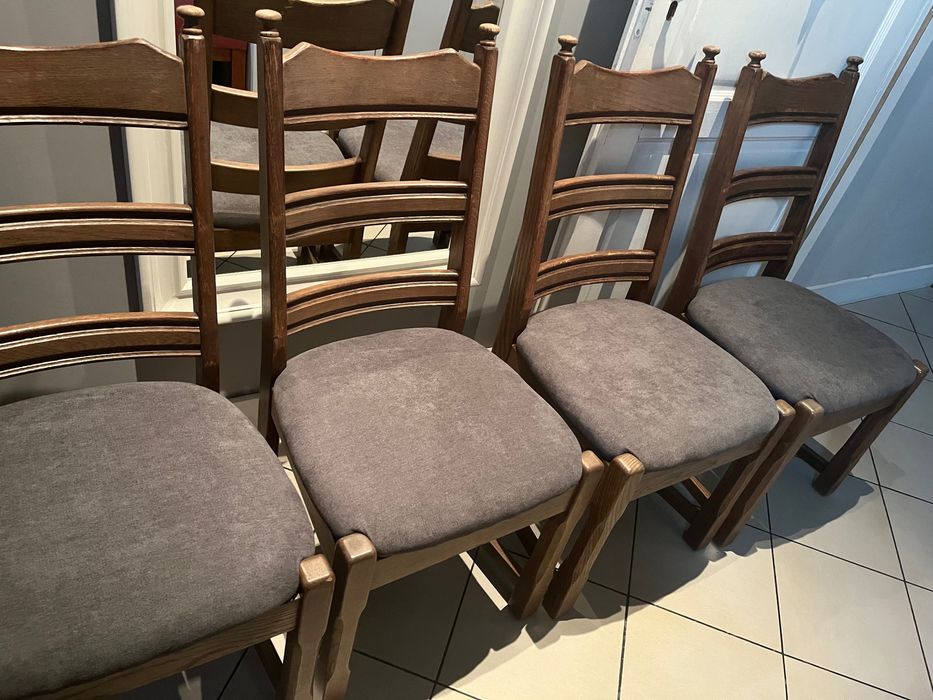 Krzesła dębowe 4 szt.