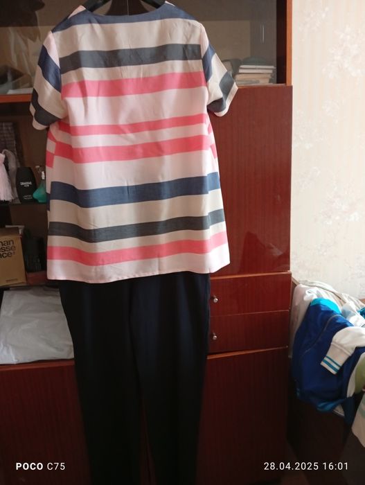 Комплект туніка і  штани для вагітних