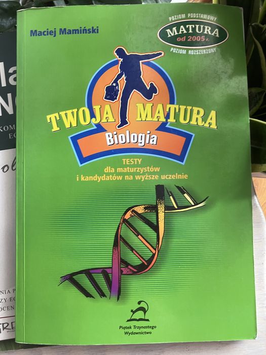 Zestaw książek do matury z biologii