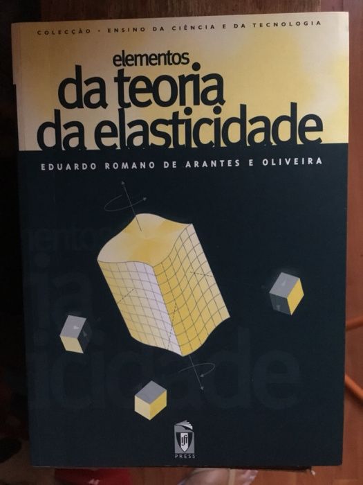 Vendo livro “Elementos da Teoria da Elasticidade”