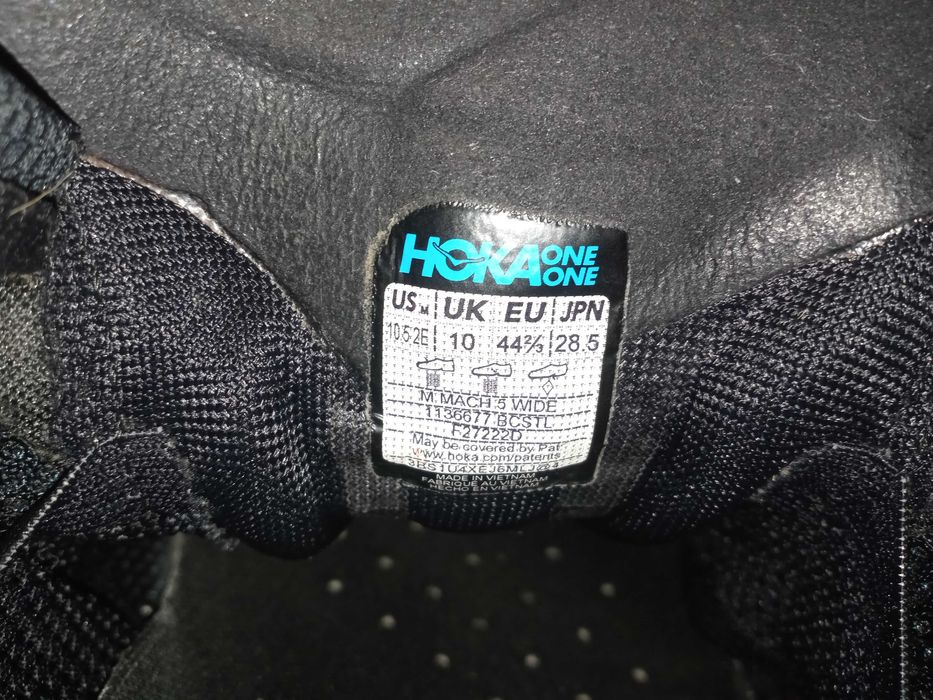 Кроссовки Hoka Mach 5   44 размер 28,5 см