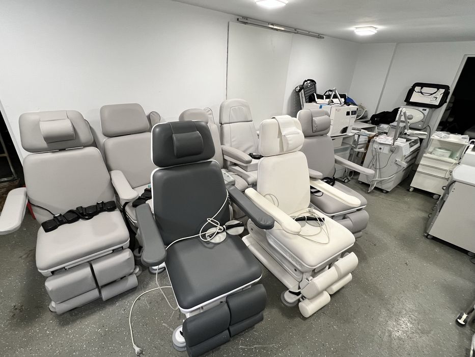 Fotel do pedicure,podologiczny,kosmetyczny,gerlach,ruck,baehr,suda
