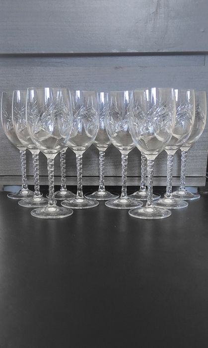 Copos Cristal d'Arques Fleury Taille Epi