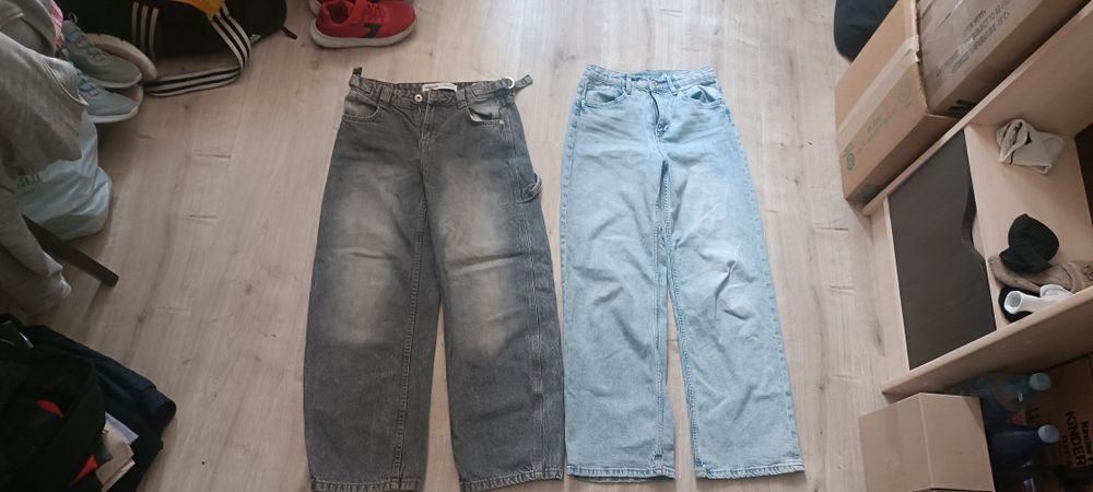 Продам джинси Bershka ,H&M для дівчинки 11-12 р. р.158