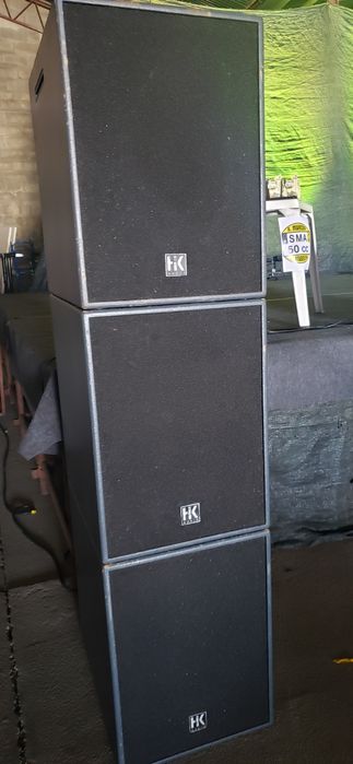 HK audio PROJECTOR colunas + cabos