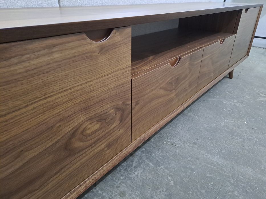 Movel Tv 2 Portas 2Gavetas Nogueira