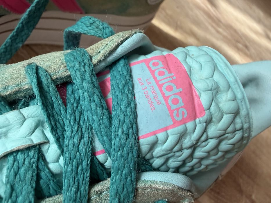 Adidas Gazelle Bold Platform 36 2/3 (22.5 cm) Mint / Pink ID7026