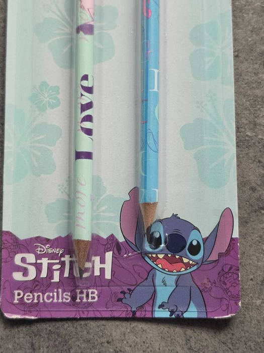 Nowe ołówki HB - komplet 2 sztuki Stitch