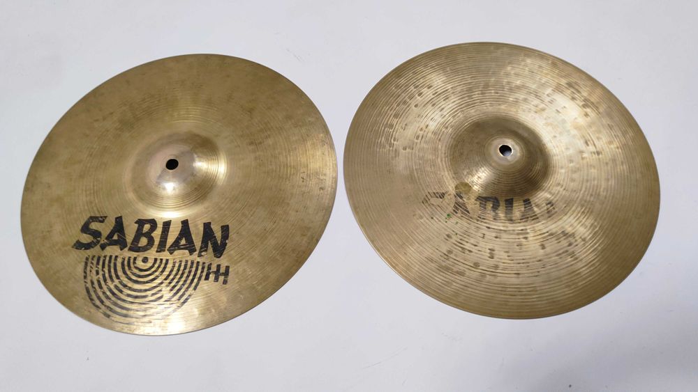 Hi-hat Sabian Hand Hammered 13" HH - waga 728g/ 1044g