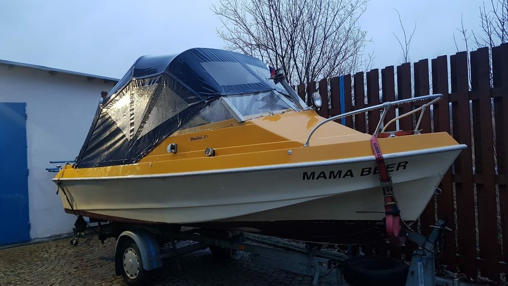 Łódź kabinowa Sheltie łódź wędkarska szhetland