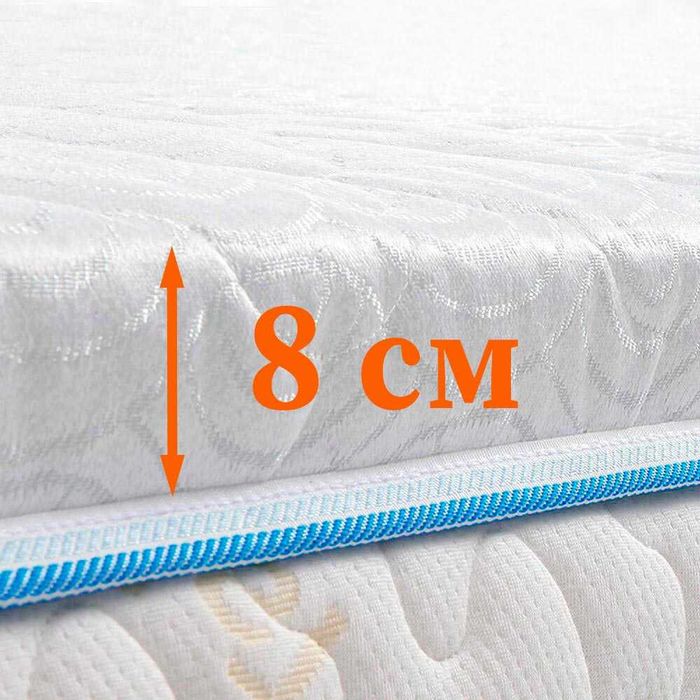 Матрац топер НОВИЙ. Ортопедичний, FLEX KOKOS Sleep&Fly + подарунок