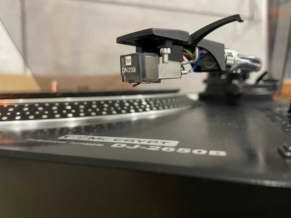 Gramofon MC CRYPT DJ 2650B sprawny Zapraszam