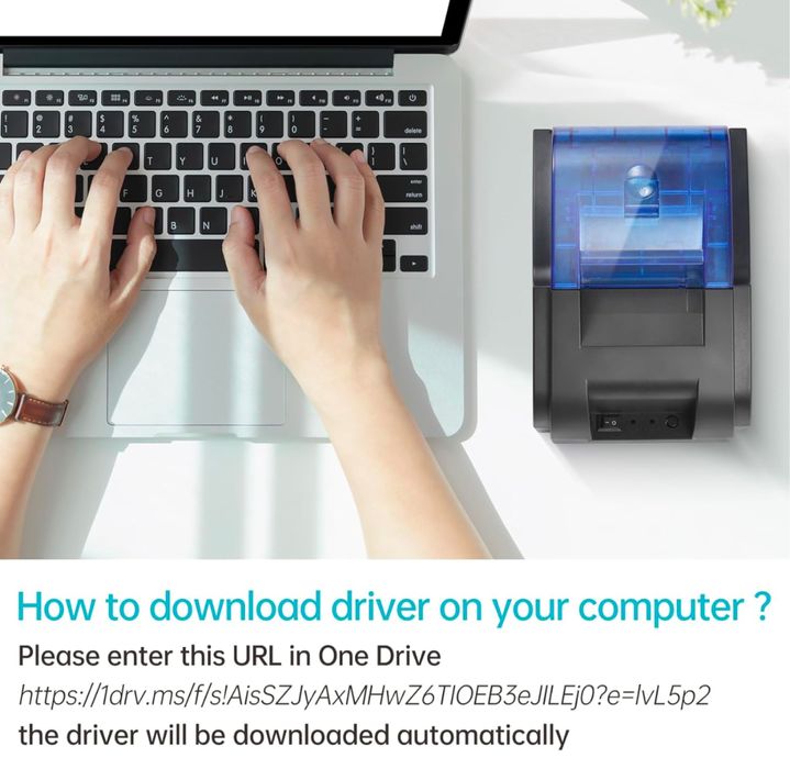 Biurkowa drukarka paragonów Bisofice 58 mm