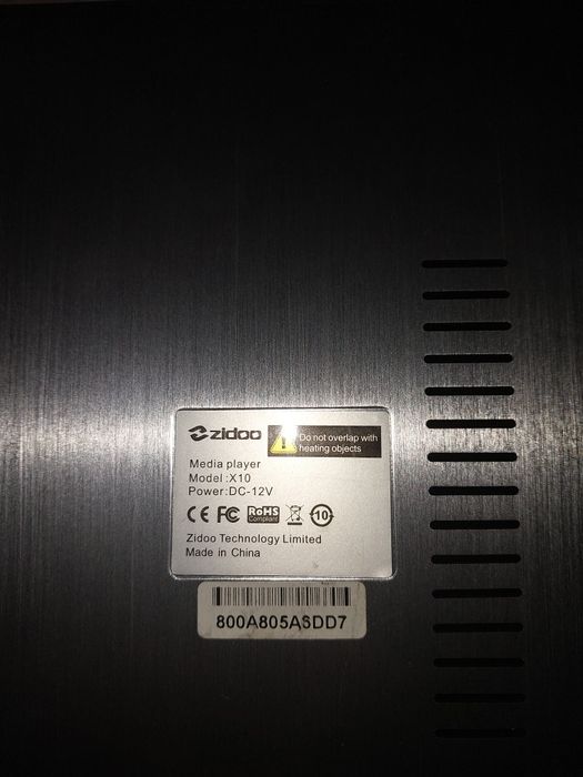 Media Player Zidoo X10