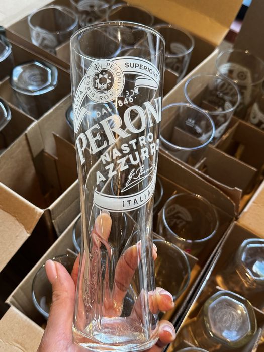 Szklanki Peroni