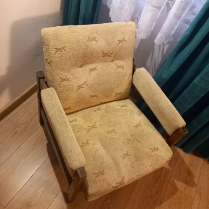 Fotel klubowy PRL