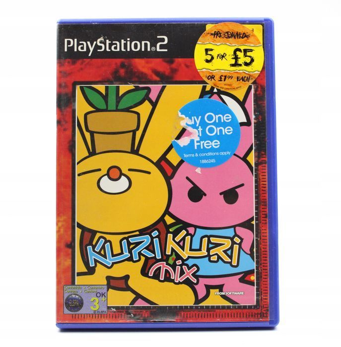 KURI KURI MIX PlayStation 2 (PS2) pudełkowa