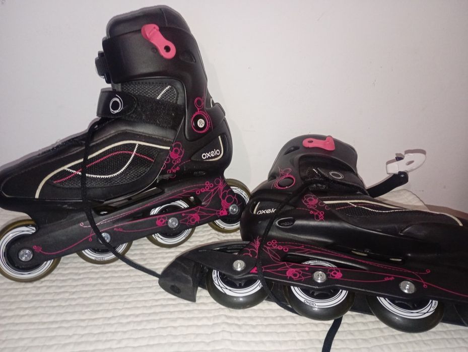 Patins em linha  como novos  n.41