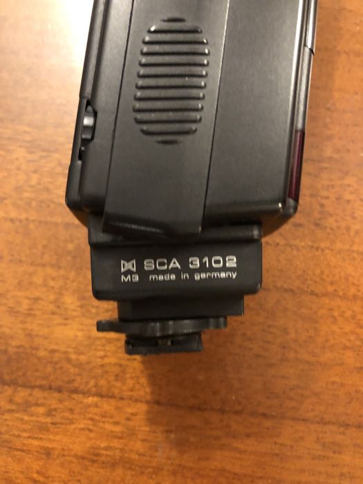 Flash METZ 54 MZ-3 com SCA 3102 Canon
