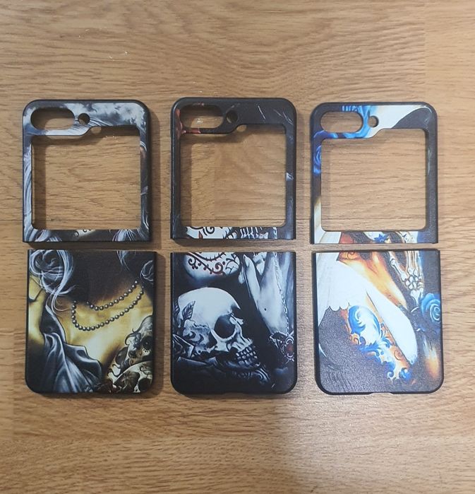 Capas, películas e ecrãs