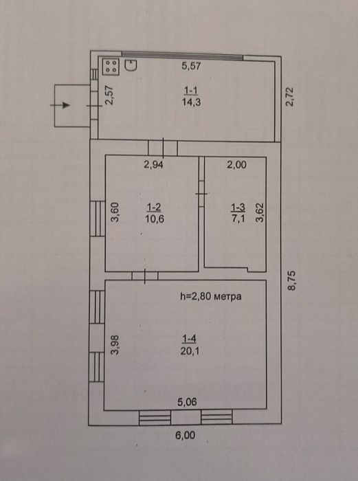 Продаж будинку. Веселі Терни. Гарне місце.