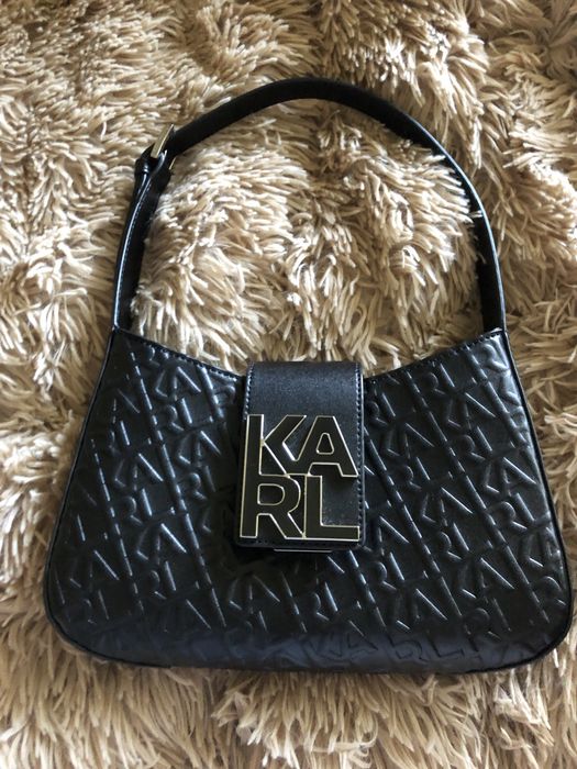 Karl Lagerfeld шкіряна сумка