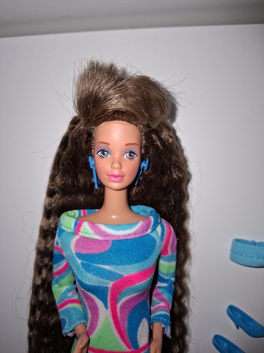 barbie totally hair whitney 1992 lalka/lalki/barbi/unikat/