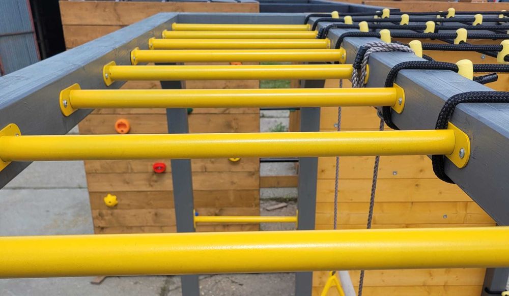 Drążki metalowe rurki plac zabaw 60cm KOLORY wspinaczka, drabinka