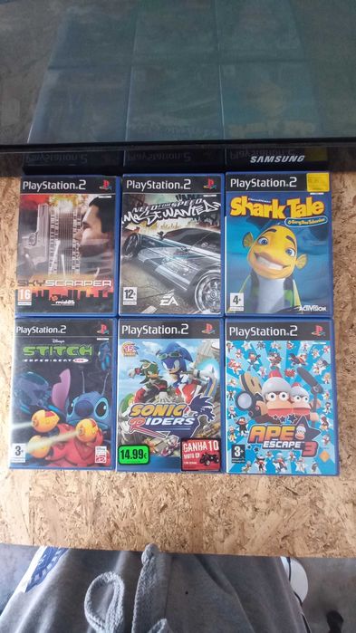 Jogos para psp 2 como novos em bom estado.