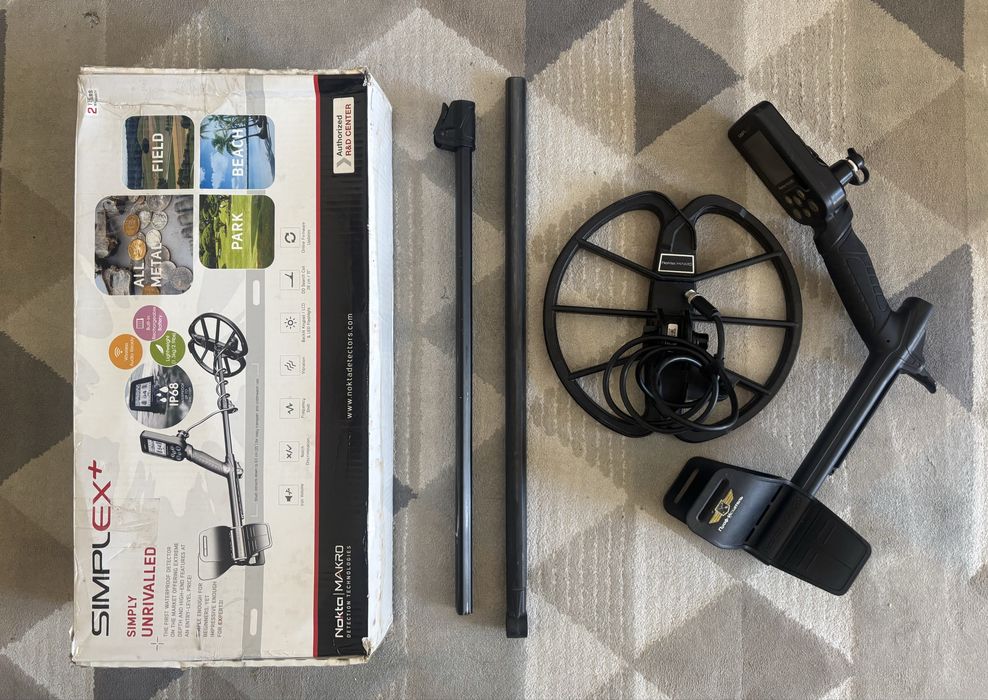 Металошукач Nokta Makro Simplex Plus + металлоискатель
