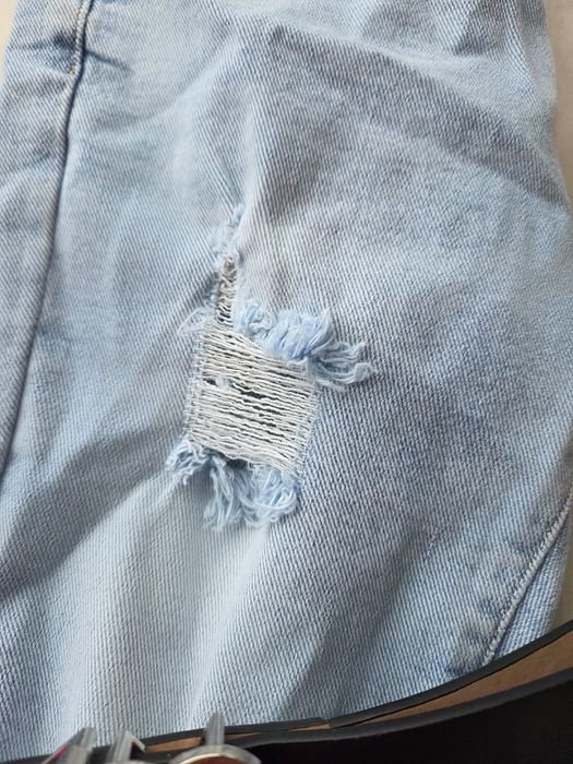 Spodnie jeans m.sara XS z paskiem