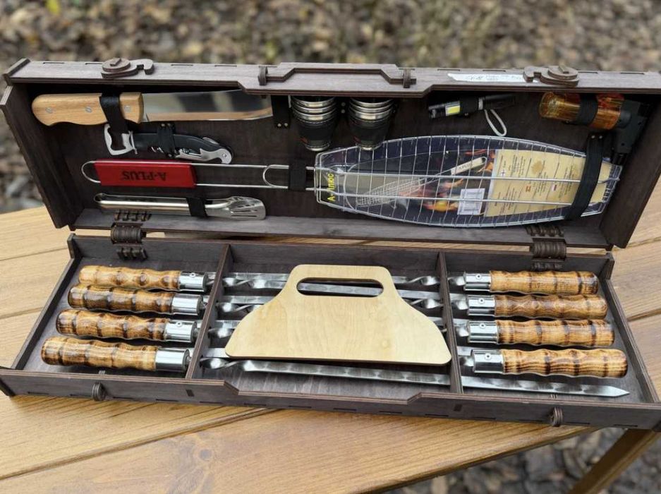 Супер шашличні набори для пікніку! Найкращий подарунок чоловікам!