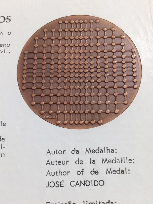 Filo-Medalhística - Centenário da Caixa Geral de Depósitos