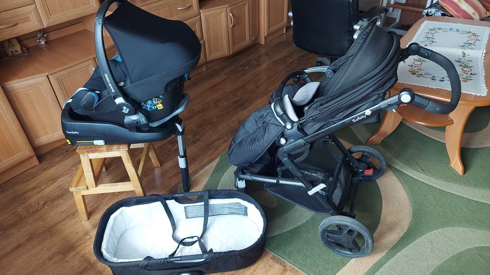 Wózek 3w1 maxi cosi plus baza