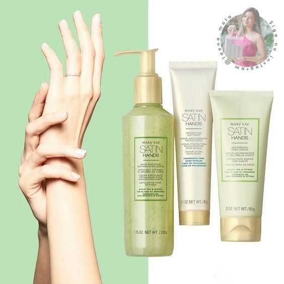 Zestaw Mary Kay Satin Hands – Biała Herbata i Cytrusy (Shea)