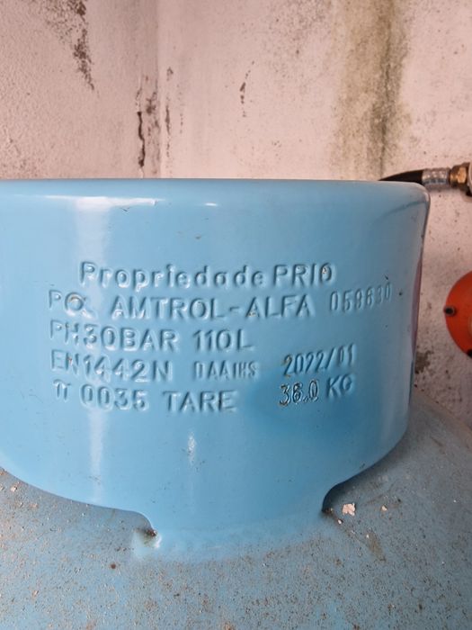 Fogareiro ou Depósito Ar Comprimido