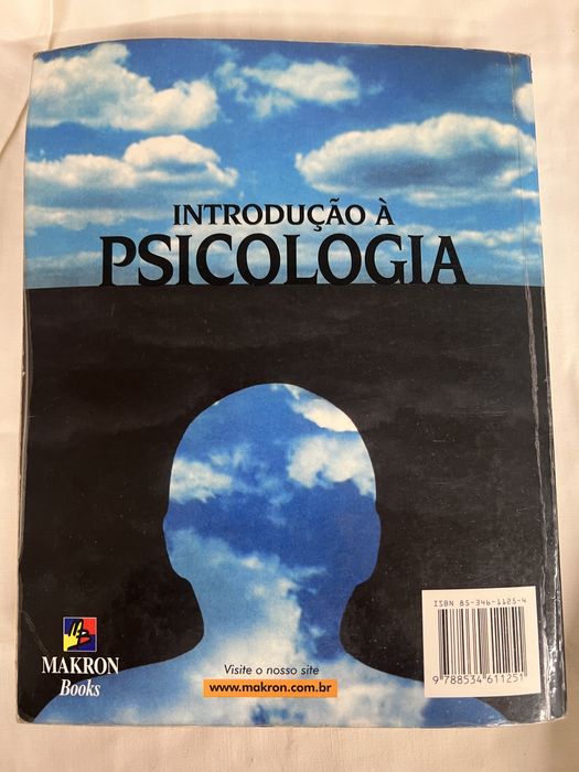 Livro de Introdução à Psicologia 3ª edição