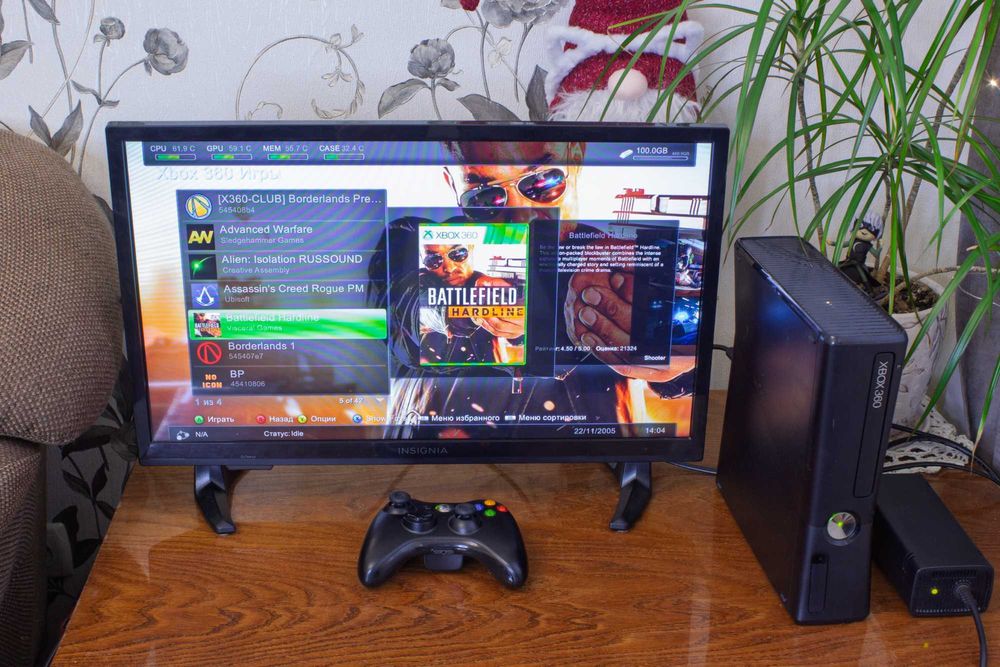 XBOX 360 Slim 500Gb Фрибут