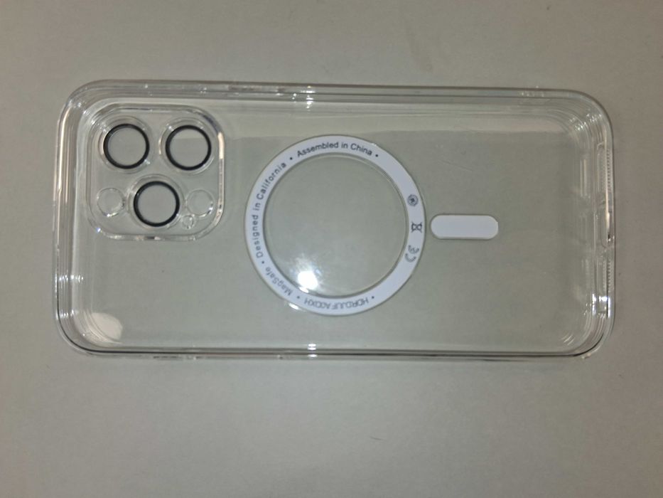 N131 Etui iPhone 15 Pro Max Clear MagSafe Przezroczyste Magsafing
